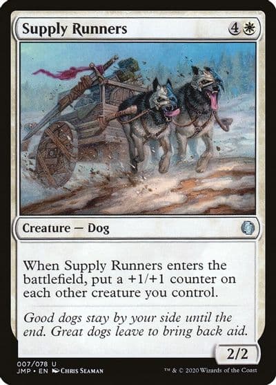 Supply Runners Jumpstart Magic card