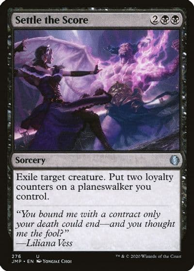Settle the Score Jumpstart Magic card