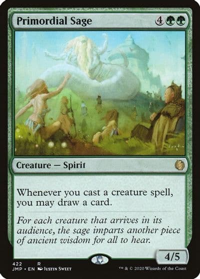 Primordial Sage Jumpstart Magic card