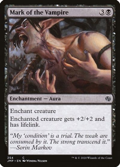 Mark of the Vampire Jumpstart Magic card