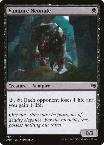 Vampire Neonate Jumpstart Magic card