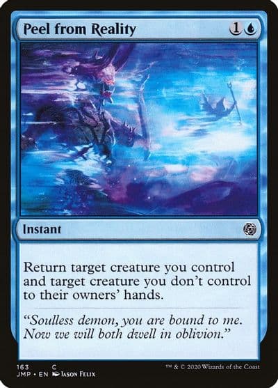 Peel from Reality Jumpstart Magic card