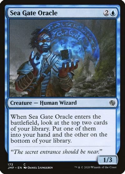 Sea Gate Oracle Jumpstart Magic card