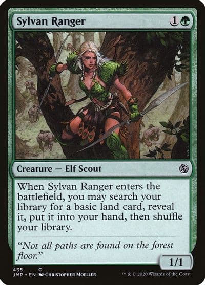Sylvan Ranger Jumpstart Magic card