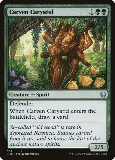 Carven Caryatid Jumpstart Magic card