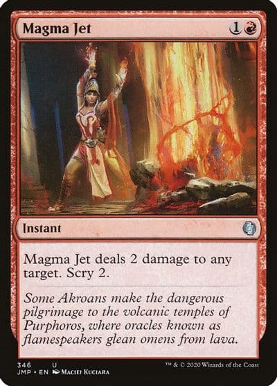 Magma Jet Jumpstart Magic card