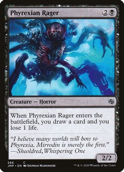 Phyrexian Rager Jumpstart Magic card