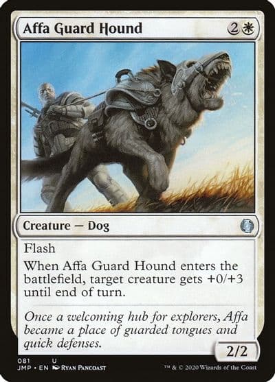 Affa Guard Hound Jumpstart Magic card