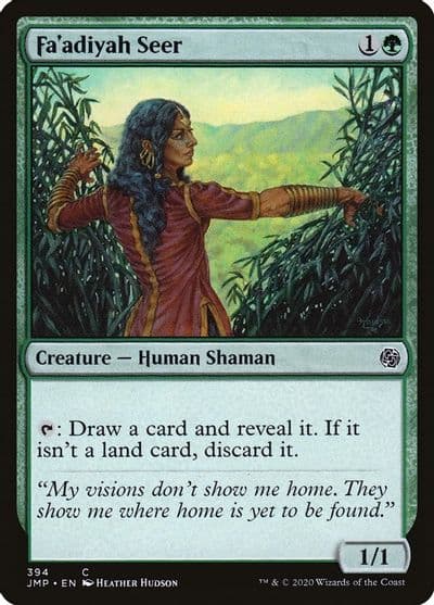 Faadiyah Seer Jumpstart Magic card