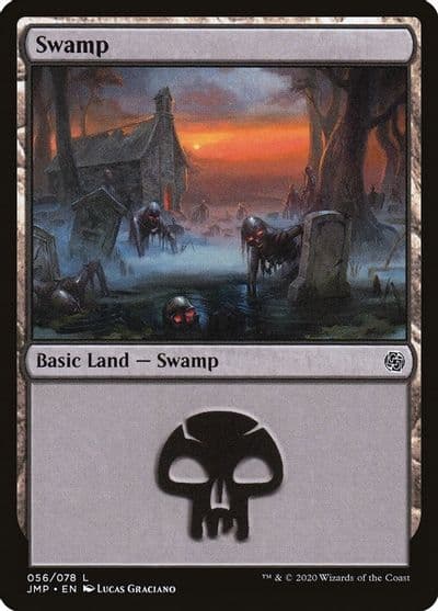 Swamp 056 Jumpstart Magic card