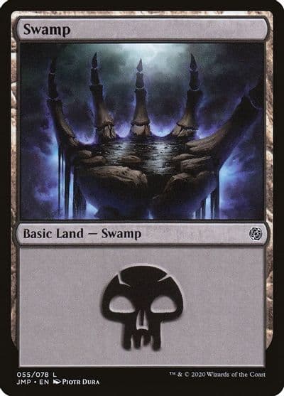 Swamp 055 Jumpstart Magic card