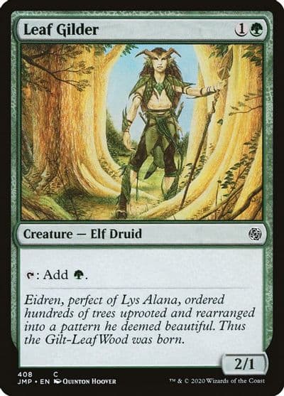 Leaf Gilder Jumpstart Magic card