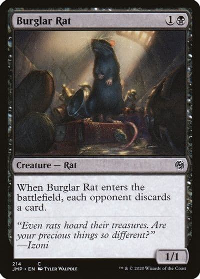 Burglar Rat Jumpstart Magic card