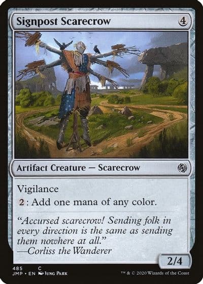 Signpost Scarecrow Jumpstart Magic card