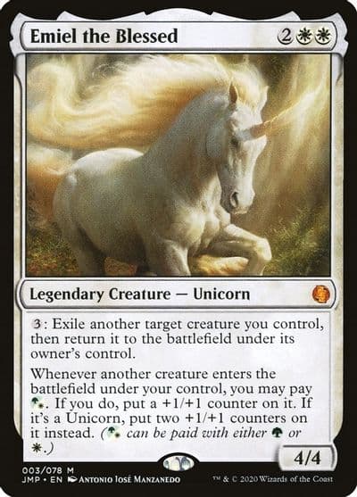 Emiel the Blessed Jumpstart Magic card