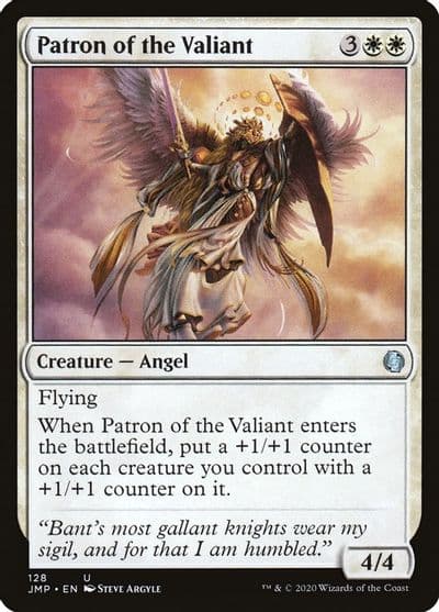 Patron of the Valiant Jumpstart Magic card