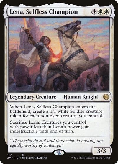 Lena Selfless Champion Jumpstart Magic card
