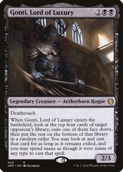 Gonti Lord of Luxury Jumpstart Magic card