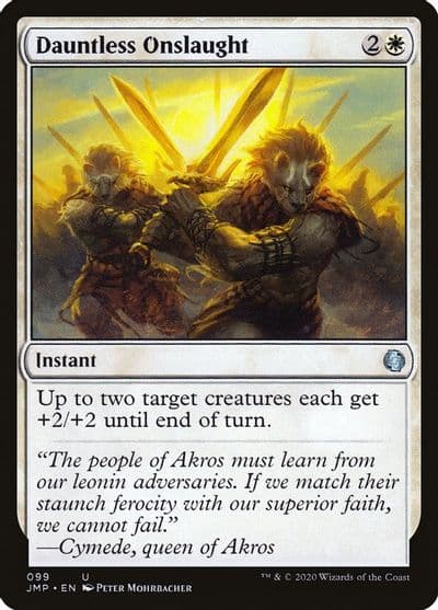 Dauntless Onslaught Jumpstart Magic card