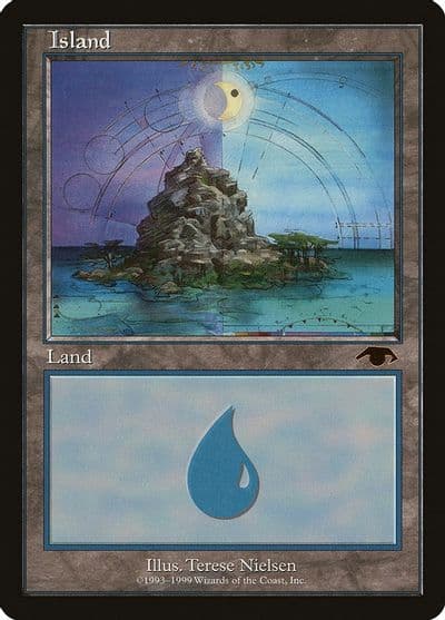 Island Guru Guru Lands Magic card