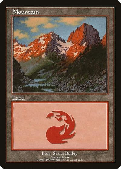 Mountain Pyrenees European Lands Magic card