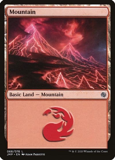 Mountain 068 Jumpstart Magic card