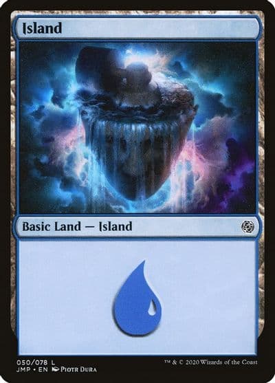 Island 050 Jumpstart Magic card