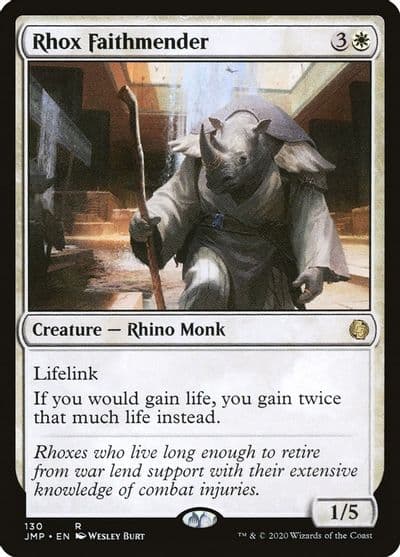 Rhox Faithmender Jumpstart Magic card