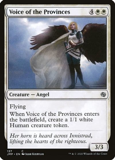 Voice of the Provinces Jumpstart Magic card