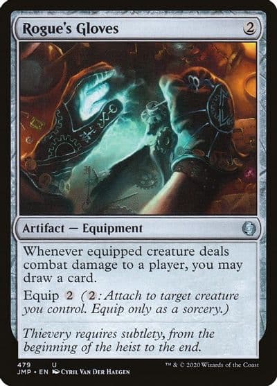 Rogues Gloves Jumpstart Magic card