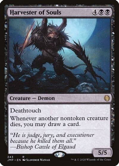 Harvester of Souls Jumpstart Magic card