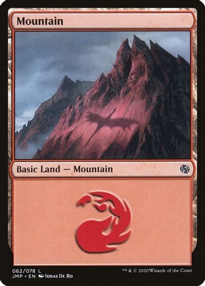 Mountain 062 Jumpstart Magic card