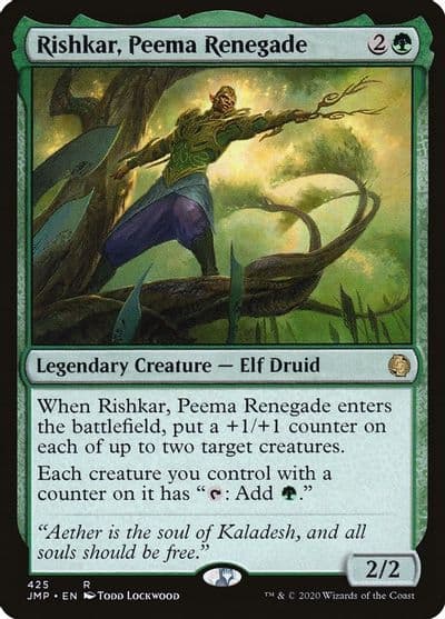 Rishkar Peema Renegade Jumpstart Magic card