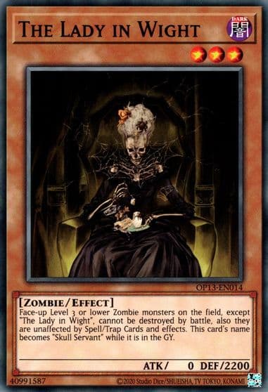 The Lady in Wight OTS Tournament Pack 13 Yu-Gi-Oh! card