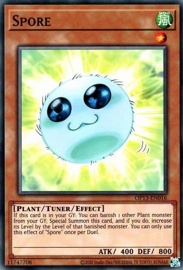 Spore OTS Tournament Pack 13 Yu-Gi-Oh! card
