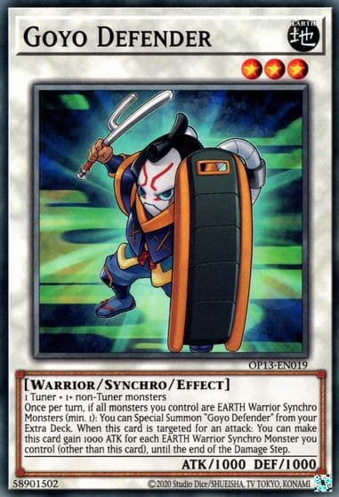 Goyo Defender OTS Tournament Pack 13 Yu-Gi-Oh! card