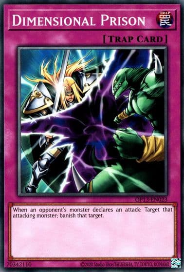 Dimensional Prison OTS Tournament Pack 13 Yu-Gi-Oh! card