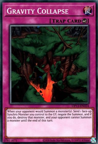 Gravity Collapse OTS Tournament Pack 13 Yu-Gi-Oh! card