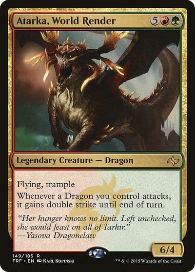 Atarka World Render Promo Pack: Core Set 2021 Magic card