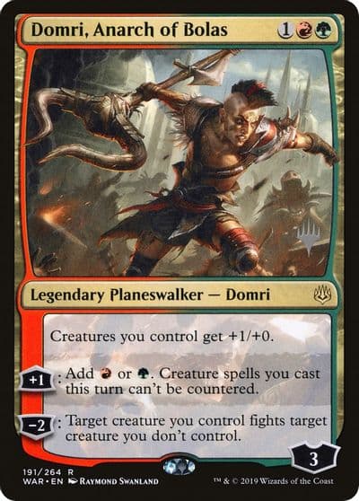 Domri Anarch of Bolas Promo Pack: Core Set 2021 Magic card