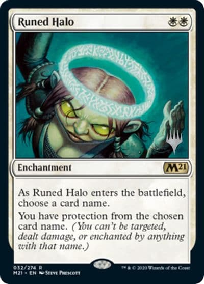 Runed Halo Promo Pack: Core Set 2021 Magic card