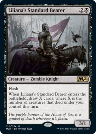 Lilianas Standard Bearer Promo Pack: Core Set 2021 Magic card