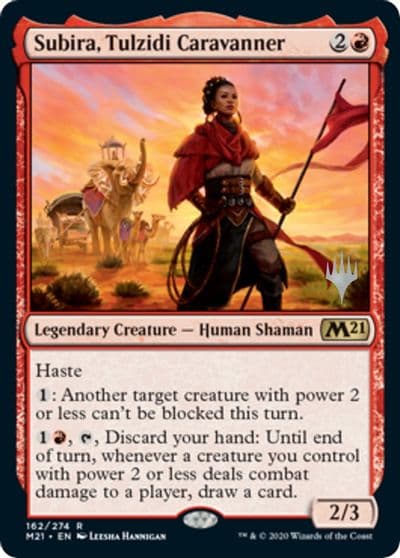 Subira Tulzidi Caravanner Promo Pack: Core Set 2021 Magic card