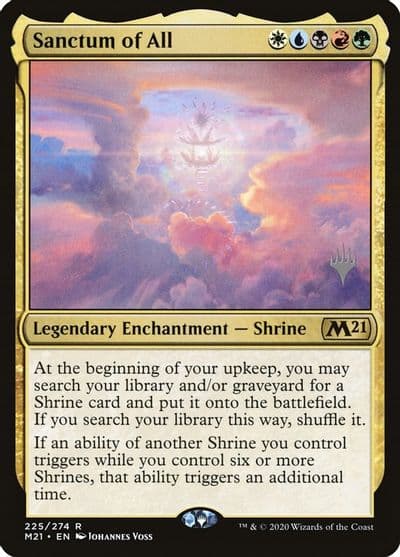 Sanctum of All Promo Pack: Core Set 2021 Magic card