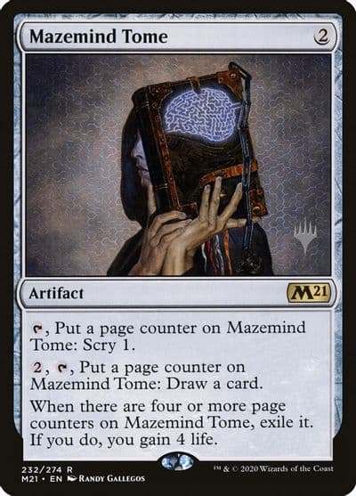 Mazemind Tome Promo Pack: Core Set 2021 Magic card