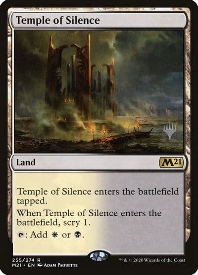 Temple of Silence Promo Pack: Core Set 2021 Magic card