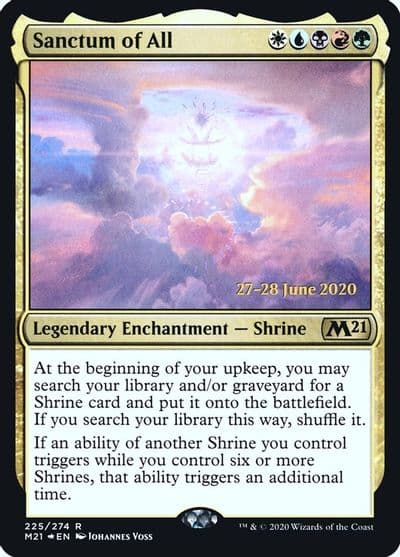 Sanctum of All Prerelease Cards Magic card