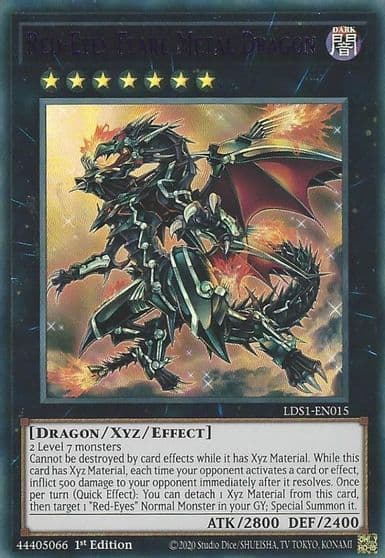Red Eyes Flare Metal Dragon Purple Legendary Duelists: Season 1 Yu-Gi-Oh! card