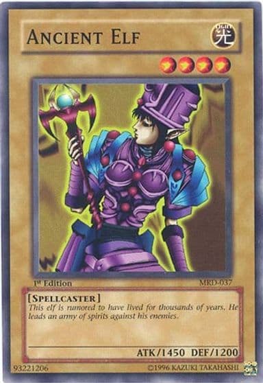 Ancient Elf Metal Raiders Yu-Gi-Oh! card