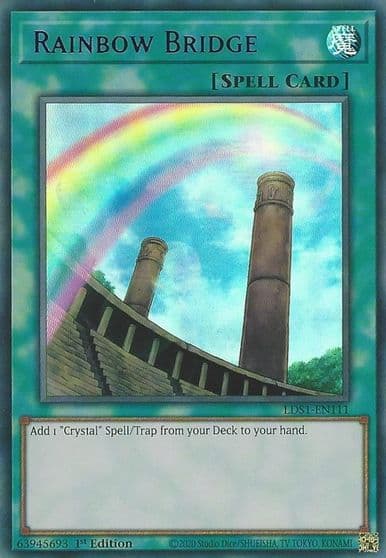 Rainbow Bridge Purple Legendary Duelists: Season 1 Yu-Gi-Oh! card